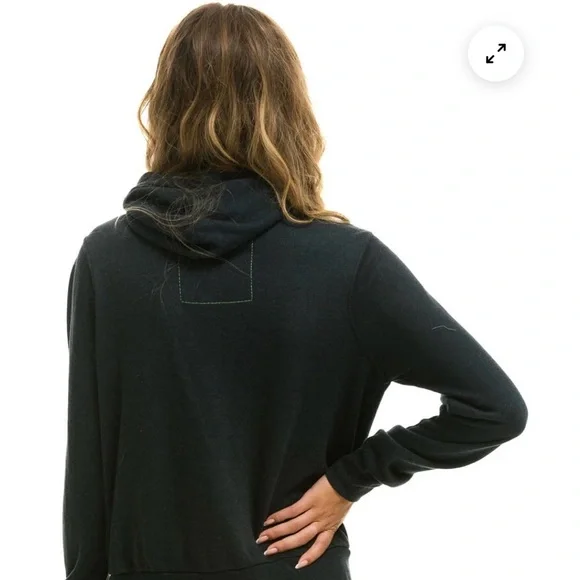 Aviator Nation Ninja Pullover Hoodie in Navy - Picture 2 of 6